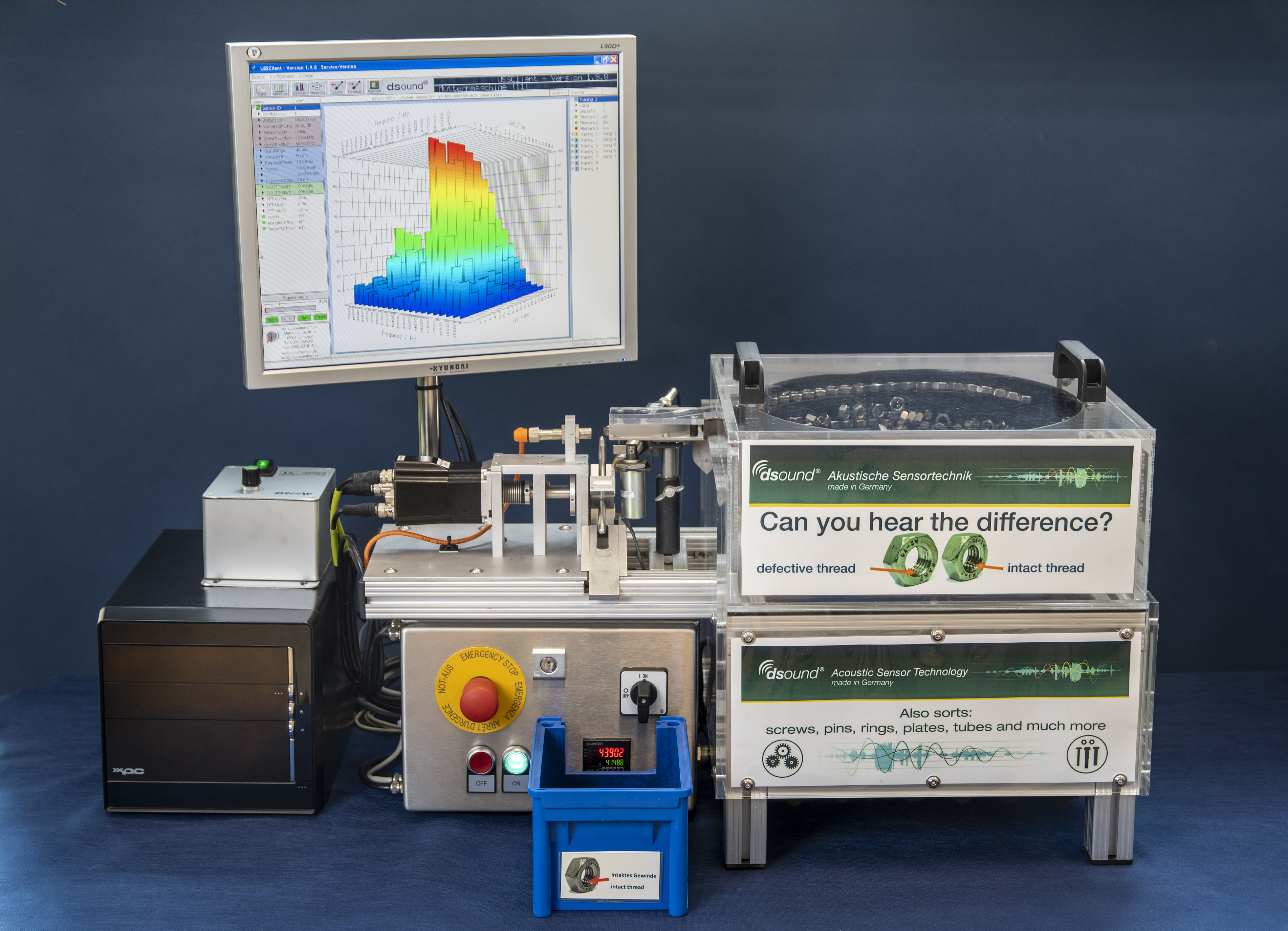 Small parts quality inspection